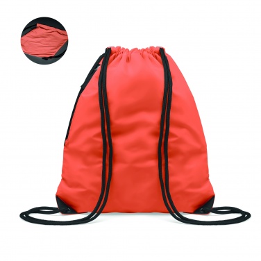 Logo trade promotional items image of: Brightning drawstring bag