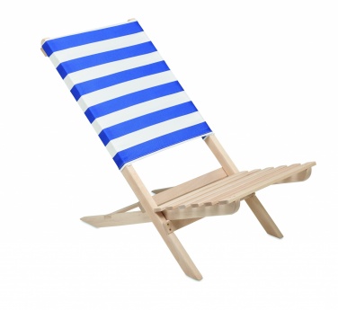 Logotrade business gift image of: Foldable wooden beach chair