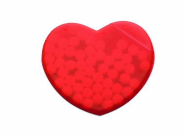 Logo trade promotional giveaway photo of: Heart shape peppermint box