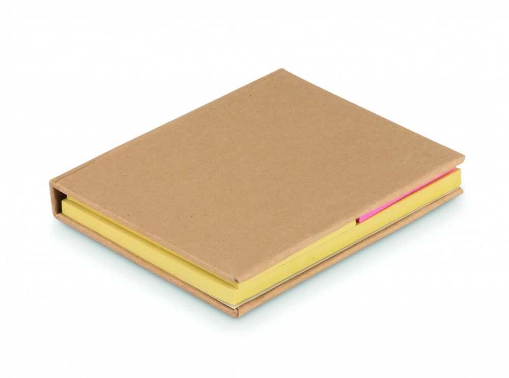 Logo trade promotional merchandise picture of: Sticky note memo pad recycled