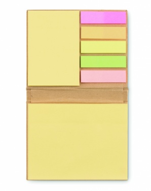 Logotrade promotional merchandise picture of: Sticky note memo pad recycled