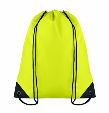 Logo trade advertising product photo of: 190T Polyester drawstring bag