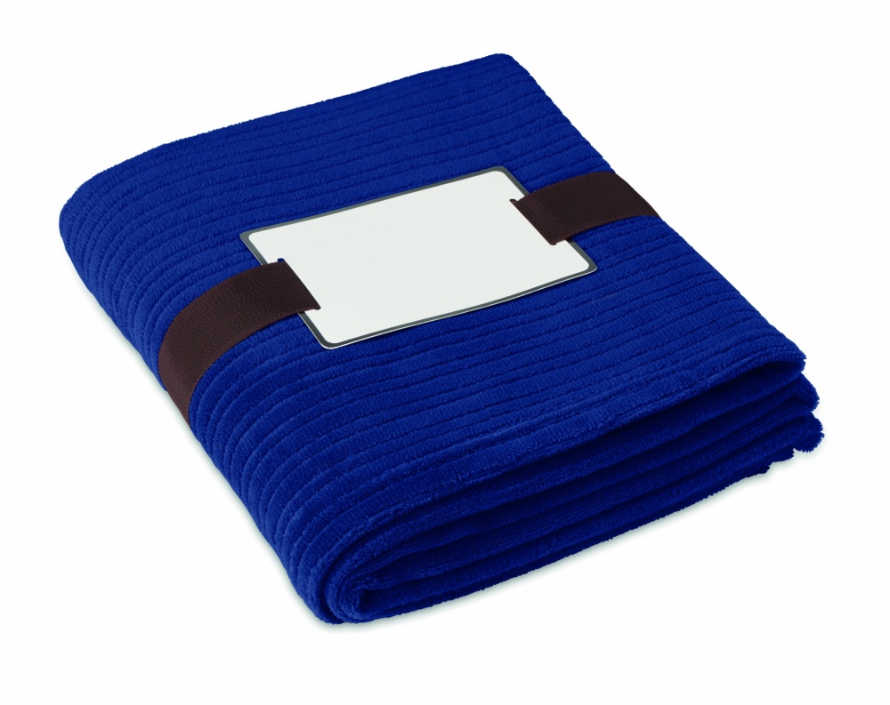 Logo trade promotional merchandise image of: Fleece blanket.240 gr/m2