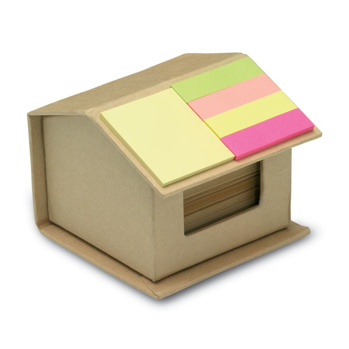 Logotrade promotional merchandise photo of: Memo/sticky notes pad recycled