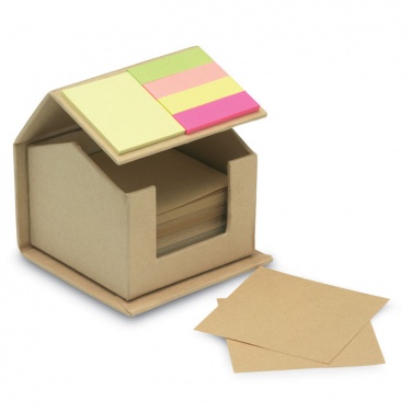 Logotrade promotional product picture of: Memo/sticky notes pad recycled