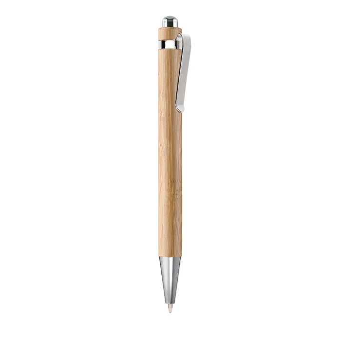 Logotrade promotional items photo of: Bamboo automatic ball pen