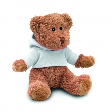 Logo trade advertising products image of: Teddy bear plus with hoodie