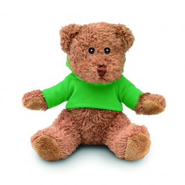 Logo trade promotional giveaways picture of: Teddy bear plus with hoodie