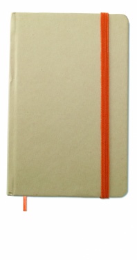 Logo trade corporate gifts picture of: A6 recycled notebook 96 plain