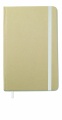 A6 recycled notebook 96 plain, White