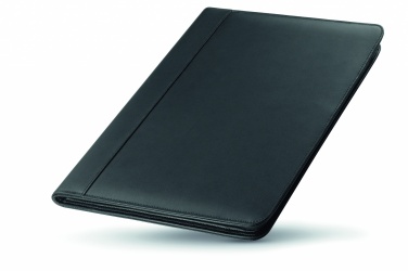 Logo trade promotional gift photo of: A4 leather conference folder