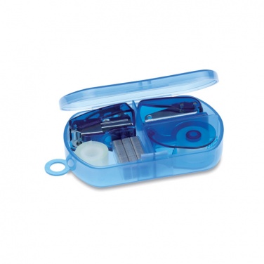 Logo trade promotional merchandise image of: Stationery set in plastic box