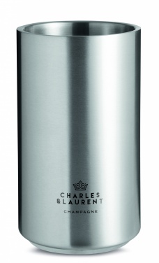 Logo trade promotional item photo of: Stainless steel bottle cooler