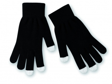 Logo trade corporate gifts image of: Tactile gloves for smartphones