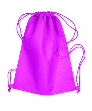 Logo trade promotional merchandise picture of: 80gr/m² nonwoven drawstring