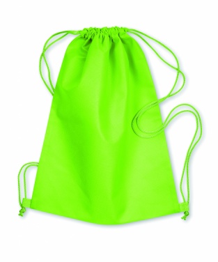 Logotrade promotional item image of: 80gr/m² nonwoven drawstring