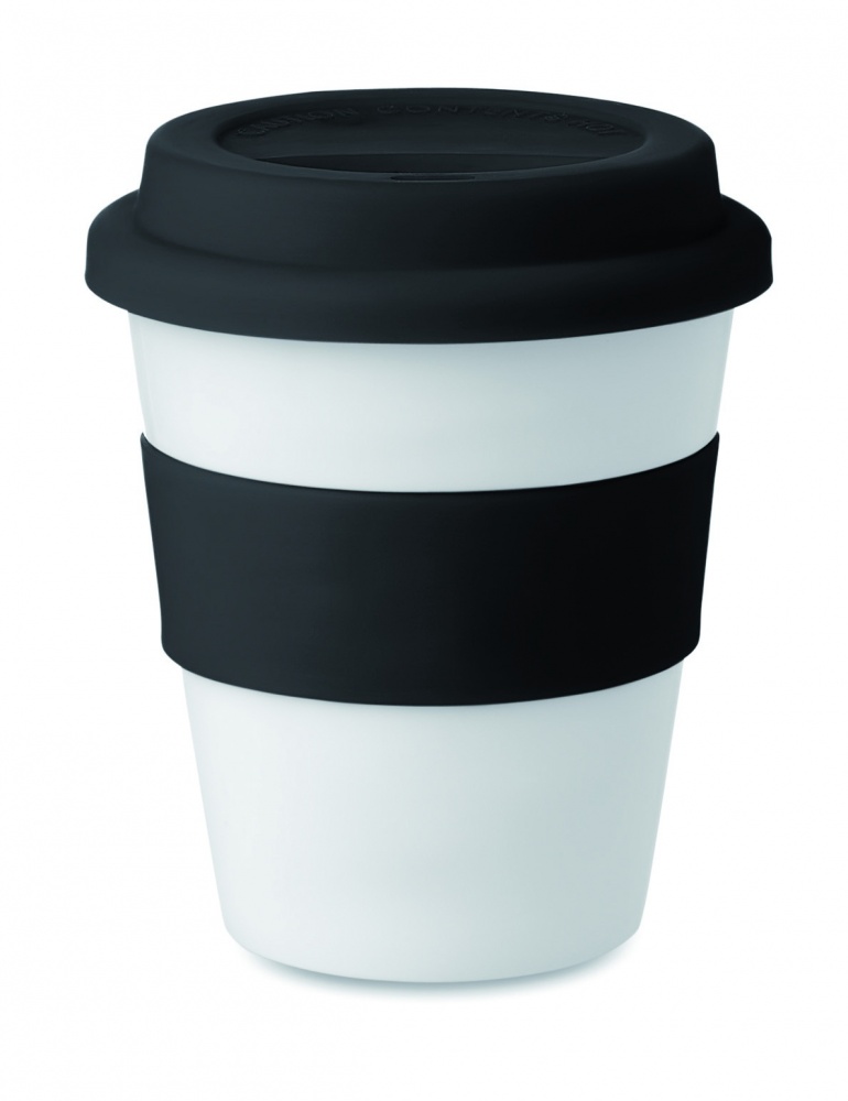 Logo trade promotional merchandise photo of: PP tumbler with silicone lid