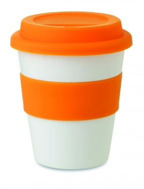 Logo trade promotional giveaway photo of: PP tumbler with silicone lid