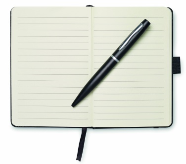 Logotrade corporate gifts photo of: A6 notebook with pen 72 lined