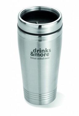 Logo trade promotional product photo of: Double wall travel cup 400ml