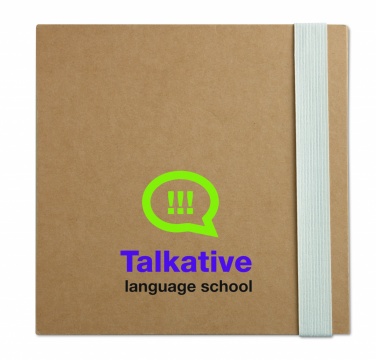 Logo trade advertising products picture of: Notebook with memo set and pen