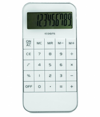 Logo trade promotional merchandise image of: 10 digit display Calculator