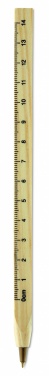 Logotrade promotional giveaways photo of: Wooden ruler pen