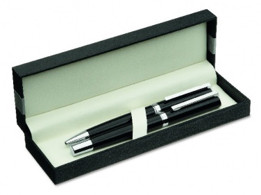 Logo trade advertising products image of: Pen and roller in paper box