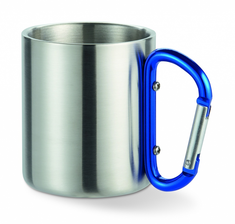 Logotrade promotional merchandise picture of: Metal mug & carabiner handle