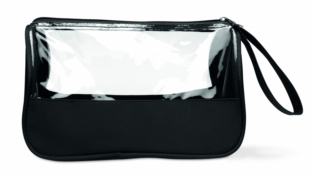 Logo trade promotional gift photo of: Toiletry bag microfiber w PVC