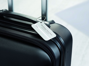 Logotrade corporate gift image of: Aluminium luggage tag