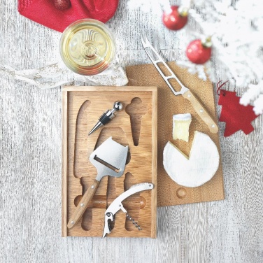 Logo trade promotional merchandise photo of: Cheese and wine set