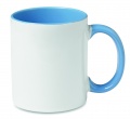 Coloured sublimation mug, Blue