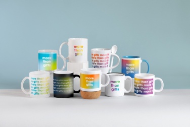 Logo trade corporate gifts picture of: Sublimation mug with spoon