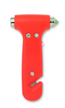 Logo trade promotional giveaway photo of: 3 in 1 Emergency hammer