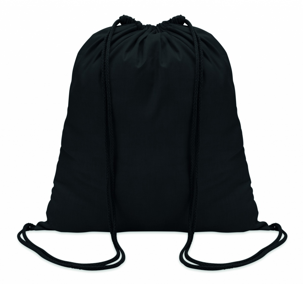 Logo trade corporate gift photo of: 100gr/m² cotton drawstring bag