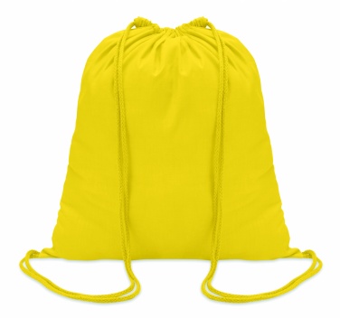 Logo trade promotional giveaways image of: 100gr/m² cotton drawstring bag