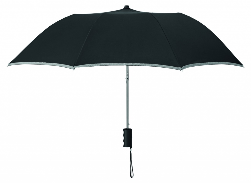 Logo trade business gift photo of: 21 inch 2 fold umbrella