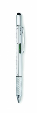 Logotrade promotional items photo of: Spirit level pen with ruler