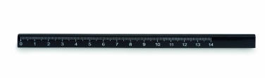 Logotrade promotional product picture of: Carpenters pencil with ruler