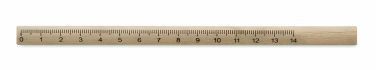 Logotrade promotional giveaway image of: Carpenters pencil with ruler