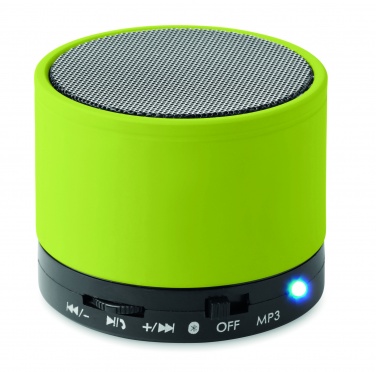 Logotrade business gifts photo of: Round wireless speaker