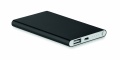 Flat power bank 4000 mAh, Black