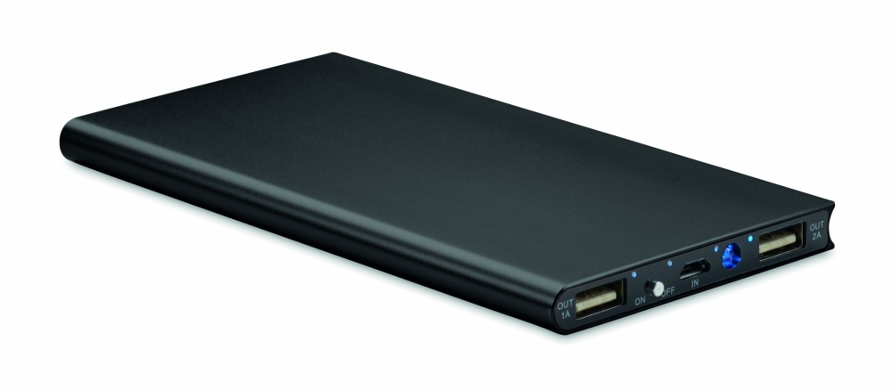 Logo trade advertising products image of: Power bank 8000 mAh