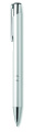 Push button aluminium pen BERN, Silver