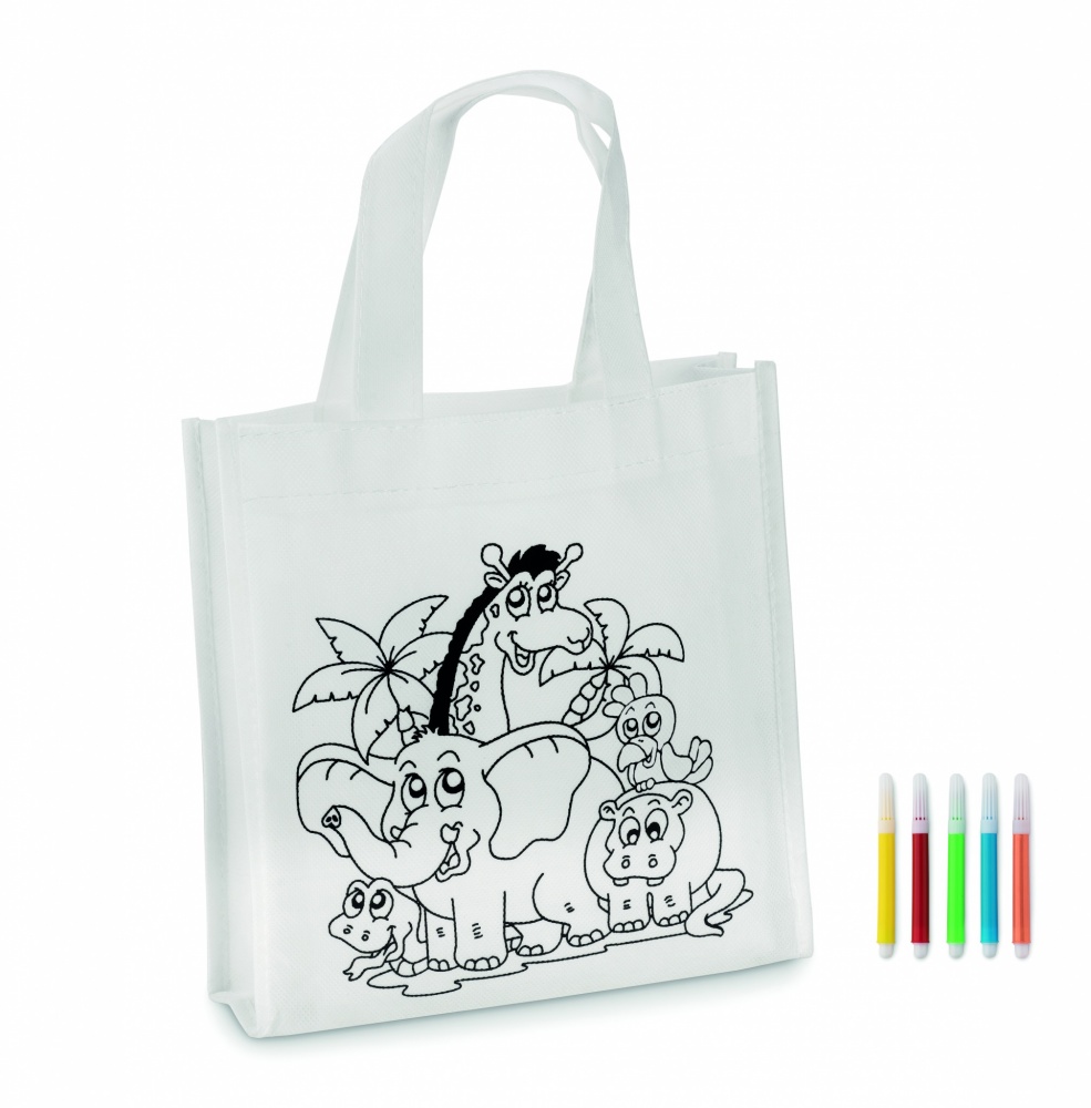 Logo trade promotional giveaway photo of: Mini shopping bag