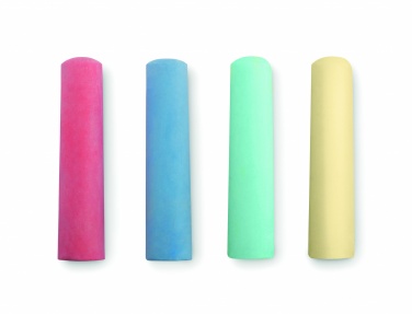 Logo trade promotional gifts image of: 4 chalk sticks