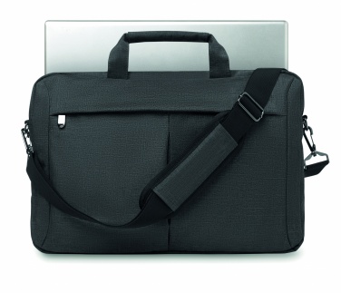 Logo trade promotional merchandise photo of: Laptopbag in 360D polyester