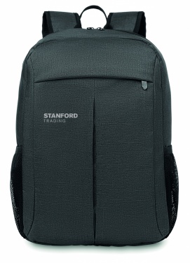 Logo trade business gifts image of: Backpack in 360d polyester