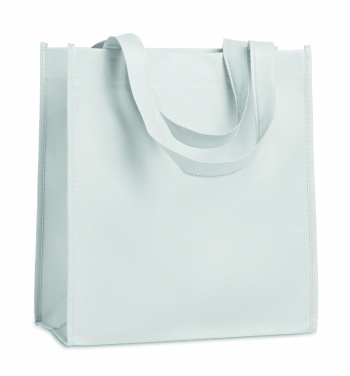 Logo trade promotional gifts image of: 80gr/m² nonwoven shopping bag